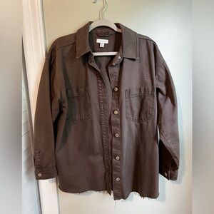 Topshop denim shirt size 4